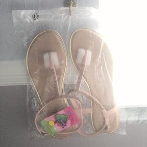 Women’s Jelly Sandals- NEW; various sizes